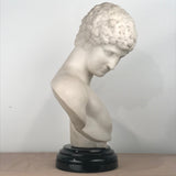Italian Marble Bust of  Narcissus, after the Antique