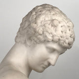 Italian Marble Bust of  Narcissus, after the Antique