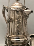 Large Silver Plated Covered Thermal Lemonade/Water Jug