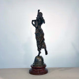 "Etoile de Matin" French Figural Bronze by Etienne Gaudez, 1845-1902