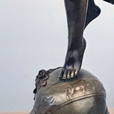 "Etoile de Matin" French Figural Bronze by Etienne Gaudez, 1845-1902