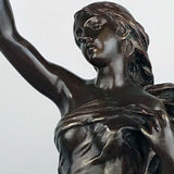 "Etoile de Matin" French Figural Bronze by Etienne Gaudez, 1845-1902