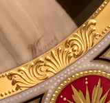 Antique Vienna Cabinet Plate "Unschuld." Signed  Wagner