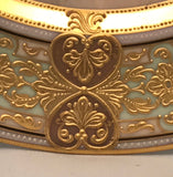 Antique Vienna Cabinet Plate "Unschuld." Signed  Wagner