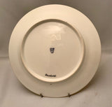 Antique Vienna Cabinet Plate "Unschuld." Signed  Wagner