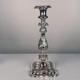 A Pair of Antique George III style Candlesticks