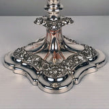 A Pair of Antique George III style Candlesticks