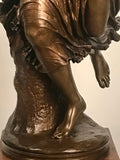 J-B Clesinger "Zingara, Danseuse Napolitaine" Period Bronze