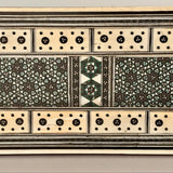 Antique Anglo-Indian Sadeli Cribbage Board