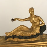 Empire Period Mantle Clock by Leroy a Paris