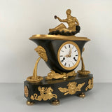 Empire Period Mantle Clock by Leroy a Paris