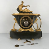 Empire Period Mantle Clock by Leroy a Paris