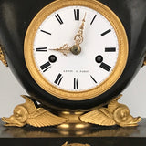 Empire Period Mantle Clock by Leroy a Paris