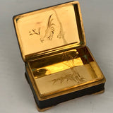 Japanese Mixed Metal Box, Meiji Period