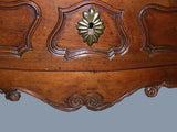 Louis XV Period Provincial Walnut Serpentine Commode