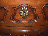 Louis XV Period Provincial Walnut Serpentine Commode