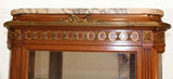 Louis XVI Style Mahogany and Gilt Bronze Display Cabinet