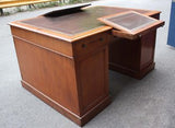 Georgian Mahogany Partners' Desk