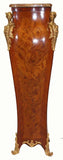 Pair of Louis XV Style Kingwood and Marquetry Pedestals