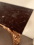 Italian Antique Baroque Style Giltwood Console