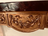 Italian Antique Baroque Style Giltwood Console
