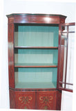 Edwardian Satinwood Bookcase Cabinet