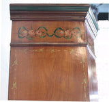 Edwardian Satinwood Bookcase Cabinet