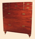Campaign Chest with Fitted Drawer