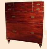 Campaign Chest with Fitted Drawer