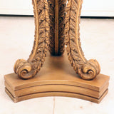 Carved and Painted Occasional Table, Attributed to Louis Pistono