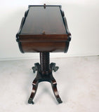 Georgian Mahogany Demilune Work Table