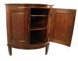French Late 18th Century Oak Corner Cabinet