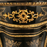French Boulle and Ebonized Meuble d'Appui