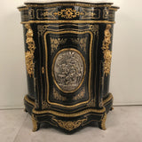 French Boulle and Ebonized Meuble d'Appui