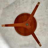 Hans C Andersen Teak  Small Pedestal Table