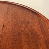 Hans C Andersen Teak  Small Pedestal Table