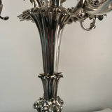 Victorian Silvered Bronze Centerpiece/ Epergne