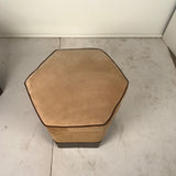 French Art Deco Armchair and Ottoman by Saddier