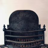 Georgian Polished Steel Firegrate, circa 1800
