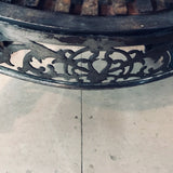 Georgian Polished Steel Firegrate, circa 1800
