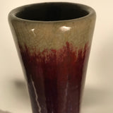 Large Pair of Antique Chinese Sang Boeuf Pear-Shaped Vases