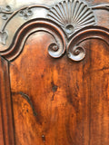 French Provincial Walnut Armoire