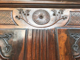French Provincial Walnut Armoire