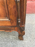 French Provincial Walnut Armoire