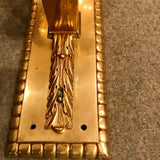 Pair of Belle Époque Louis XVI Style Bronze-Dore Wall Sconces