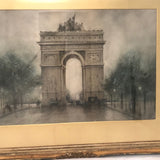 John Wesley Little L' Arc de Triomphe, Watercolor