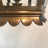 Late 19th Century Bronze Hanging Lantern