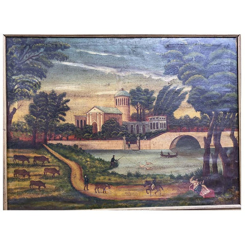 Naive Landscape 18th Century