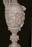 Early 20th Century Italia Alabaster Ewer Lamp on Stand
