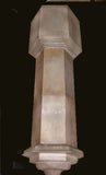 Early 20th Century Italia Alabaster Ewer Lamp on Stand